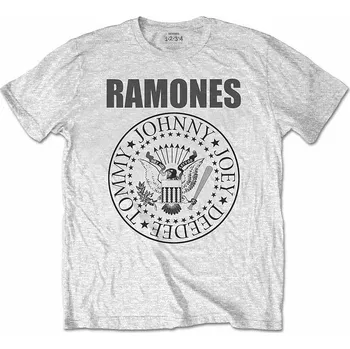 Karnevalový kostým Ramones tričko, Presidential Seal Heather Grey, dětské M velikost M věk (7-8 let)