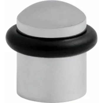 TI - Zarážka dveří oválná - 115 CP - Chrom perla (18)