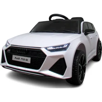 Dětské elektrovozidlo Mamido Elektrické autíčko Audi RS6 GT bílé