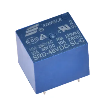 Relé Relé 48V Songle SRD-48VDC-SL-C (250VAC/30VDC 10A)