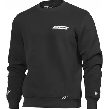 Pánská mikina STEVENS MIKINA STREET BEZ KAPUCE ČERNÁ S