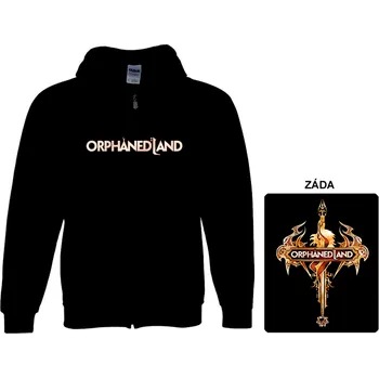 Pánská mikina Orphaned Land - mikina s kapucí a zipem