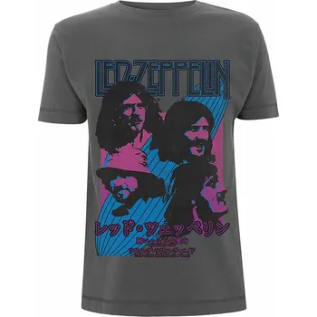 Pánská móda Led Zeppelin tričko, Japanese Blimp Grey, pánské XL