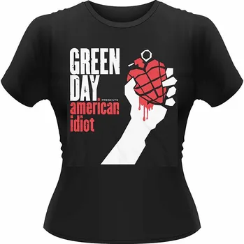 Dámské tričko Green Day tričko, American Idiot, dámské XXL