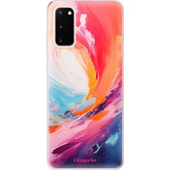 Pouzdro na mobilní telefon Odolné silikonové pouzdro iSaprio - Abstract Circle - Samsung Galaxy S20