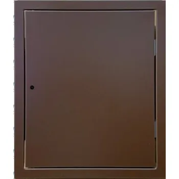 Revizní dvířka MV Revizní dvířka kovová 600x600 hnědá 600x600 hnědá Tlačný magnet