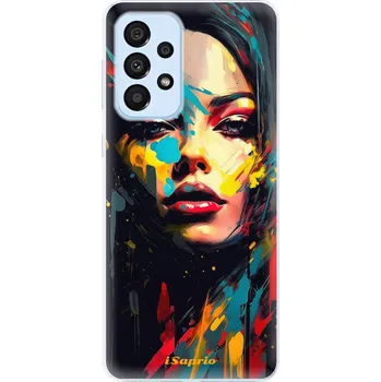 Odolné silikonové pouzdro iSaprio - Abstract Women - Samsung Galaxy A33 5G