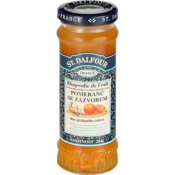ST. DALFOUR Pomeranč se zázvorem 284 g - džem