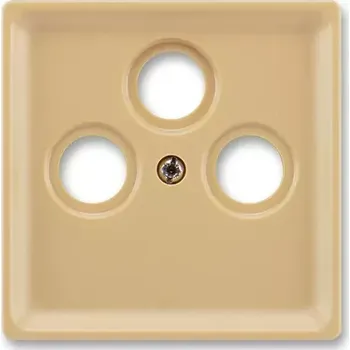 Elektrická zásuvka Kryt zásuvky televizní, rozhlasové a satelitní béžová ABB Classic 5011C-A201 D2