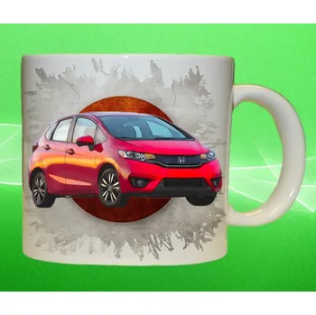 hrnek s Hondou Honda Fit 75ml (hrneček s osobním autem Honda)
