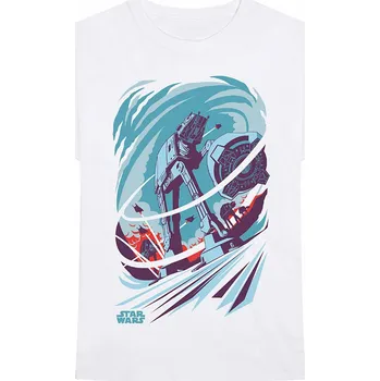 Pánské tričko Star Wars tričko, AT-AT Archetype White, pánské XXL