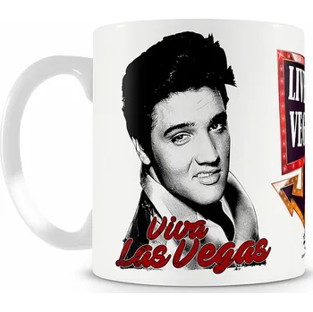 Elvis Presley keramický hrnek 250 ml, Live In Vegas