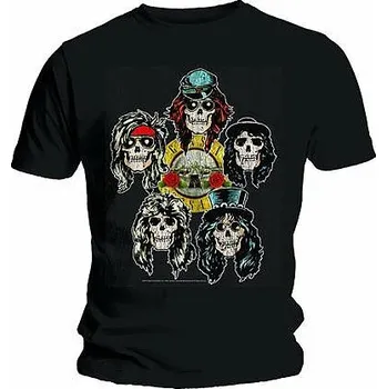 Pánská móda Guns N Roses tričko, Vintage Heads, pánské S