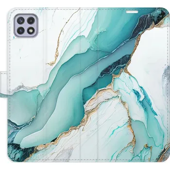 Pouzdro na mobilní telefon Flipové pouzdro iSaprio - Color Marble 32 - Samsung Galaxy A22 5G
