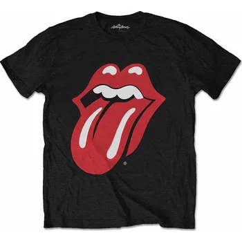 Pánská móda Rolling Stones tričko, Classic Tongue, pánské M
