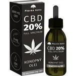 Pharma Activ CBD 20 % Full Spectrum konopný pleťový olej 10 ml