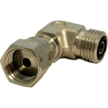 Přípojka 90°úhlová 13/16"-16 UNF O-Lok, ORFS, swivel Parker 8C6MLOS