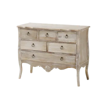 Komoda MAMBA komoda Merano 24B hnědá/patina, masivní dřevo