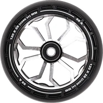 Kolečko ke koloběžce LMT XL Wheel 120 x 28 mm 2 ks černá