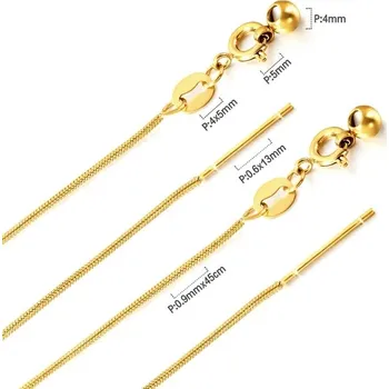 Náhrdelník Luxusní jemný řetízek pro ženy - 79G