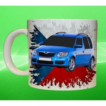 hrnek s autem České auta 42 75ml (hrneček s osobním autem České výroby)