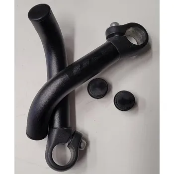 Rohy na řídítka Zoom rohy A-52 (černá matná)