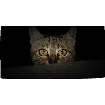 Ručník s potiskem Kočka - Sablio - 30x50 cm