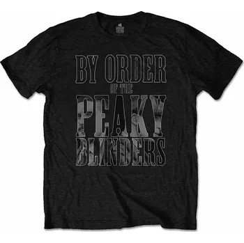 Pánské tričko Peaky Blinders tričko, By Order Infill, pánské S