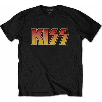 Pánské tričko KISS tričko, Classic Logo Black, pánské M