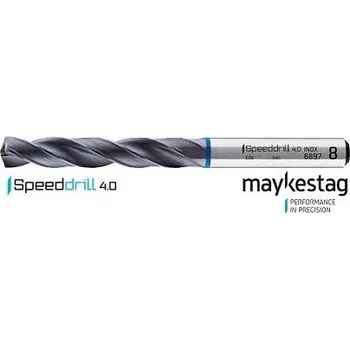 Příslušenství k vrtačce Vrták s válcovou stopkou SK 5xD - SPEED-DRILL 4.0 INOX - MAYKESTAG 6897004201 - 4,2x36/74