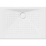 Keramická sprchová vanička, obdélník 100x70x4cm, bílá ExtraGlaze