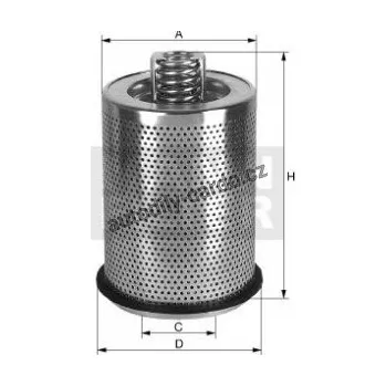 Hydraulický filtr Hydraulický filtr MANN MF H1564