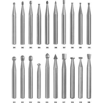 Fréza Technická fréza rytecká HSS 229310 typ 301-318 - MEDIN 302