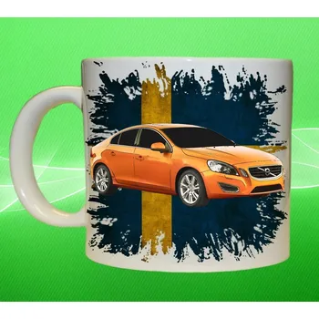 hrnek s Volvo S60 75ml (hrneček s osobním autem VOLVO)