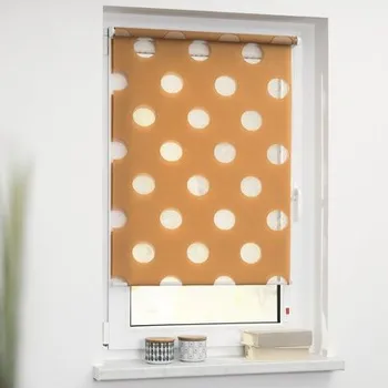 Roleta Roleta dvojitá 45x150cm oranžová