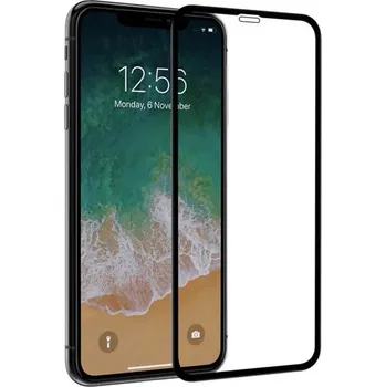 Picasee 3D ochranné tvrzené sklo s rámečkem pro Apple iPhone XR - černé