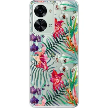 Pouzdro na mobilní telefon Odolné silikonové pouzdro iSaprio - Flower Pattern 03 - OnePlus Nord 2T 5G