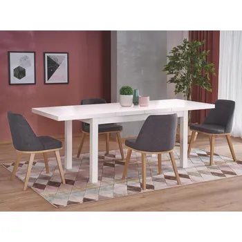 Jídelní stůl Rozkládací jídelní stůl COUCANG 2, bílá + vyzvednutí ZDARMA