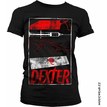 Dámské tričko Dexter tričko, Signs Girly Black, dámské XXL
