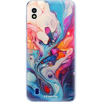 Pouzdro na mobilní telefon Odolné silikonové pouzdro iSaprio - Abstract Bubbles 01 - Samsung Galaxy A10