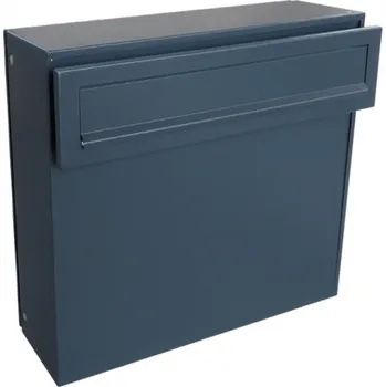 Poštovní schránka Poštovní schránka A-050 s vhozem do plotu a branky - RAL 7016 MAT. - ANTRACIT