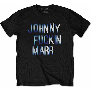 Pánská móda Johnny Marr tričko, JFM Black, pánské XL