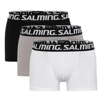 Boxerky SALMING Sam Boxer 3-pack White/Zinc/Black XXL - XXL