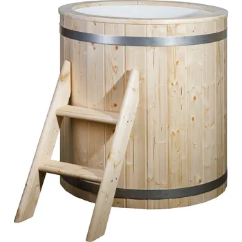 Hanscraft 122052 ochlazovací káď smrk s vložkou Koupací sud Hanscraft 122052 ochlazovací káď smrk s vložkou