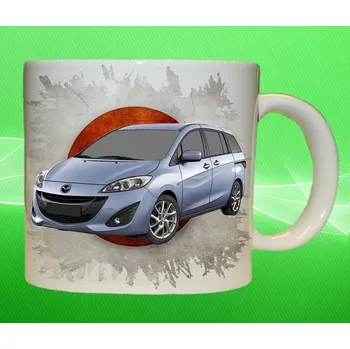 hrnek s Mazda 5 75ml (hrneček s osobním autem Mazda)