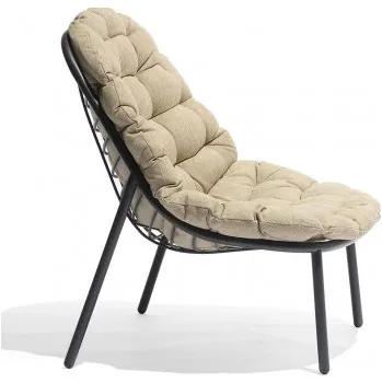 Albus křeslo lososová tmavě oranžová