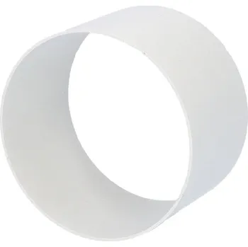 Průmyslový ventilátor Spojka vnější VENTS 2123 - 126mm PVC, ELEMAN 1002123