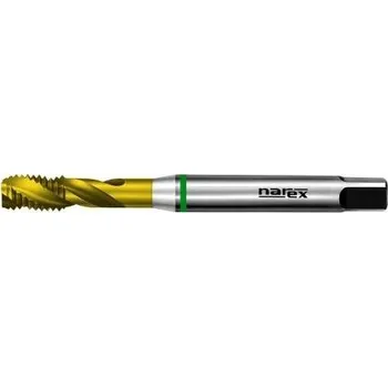 Závitořezný nástroj Závitník strojní DIN 371, ISO2, HSSE V3 223044 - NAREX M4 /2210/ TiN