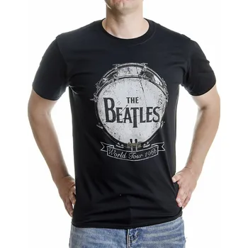 Pánská móda The Beatles tričko, World Tour 1966, pánské S