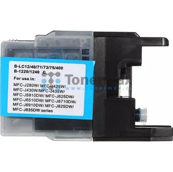 Brother LC1240C (LC1240), kompatibilní azurový originální